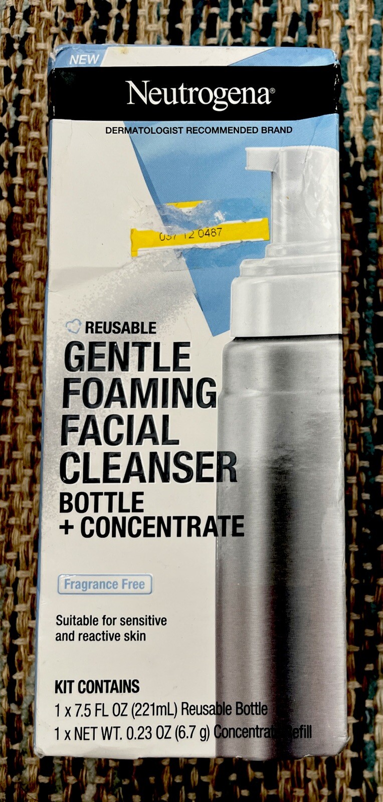 Neutrogena Foaming Facial Cleanser Bottle with Concentrate Refill E2B