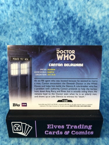 Doctor Who 2015 SINGLE Non-Sport Trading Card by Topps 2015 - Picture 244 of 392