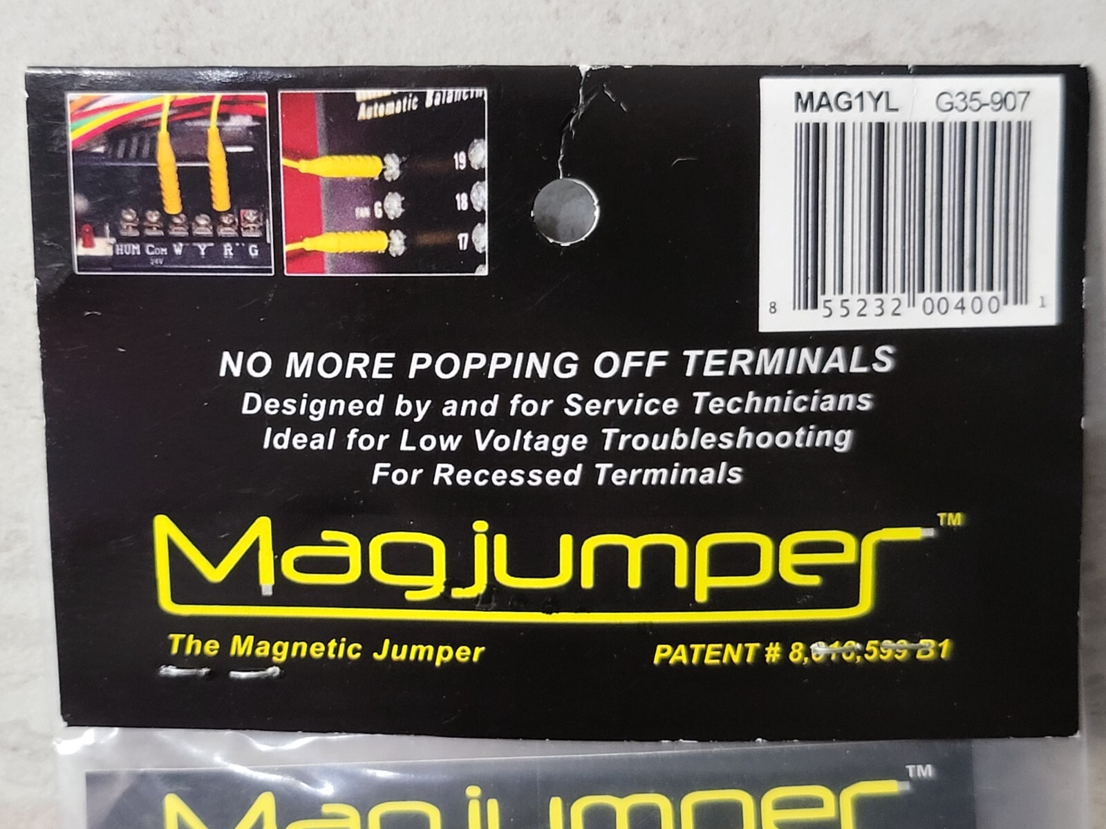 Supco MAG1YL 30 Vac Test Leads Jumper Wire Magjumper Yellow eBay