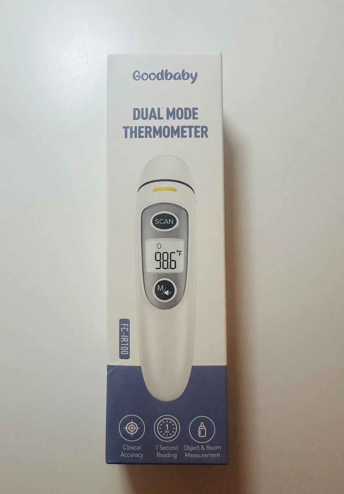 Goodbaby Dual Mode Thermometer FC-IR100 Sealed *NEW*