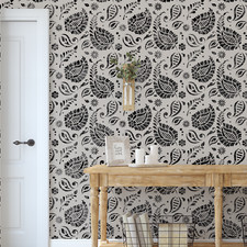 Paisley Stencil - Durable Reusable Mylar Stencils