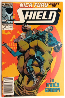 Nick Fury, Agent of S.H.I.E.L.D. Vol 3 #3 Marvel Comics 1989 Comic Book