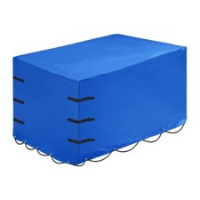 Hochplane für Stema PKW Anhänger Plane Abdeckplane F 750 DBL 750 850 600D Blau