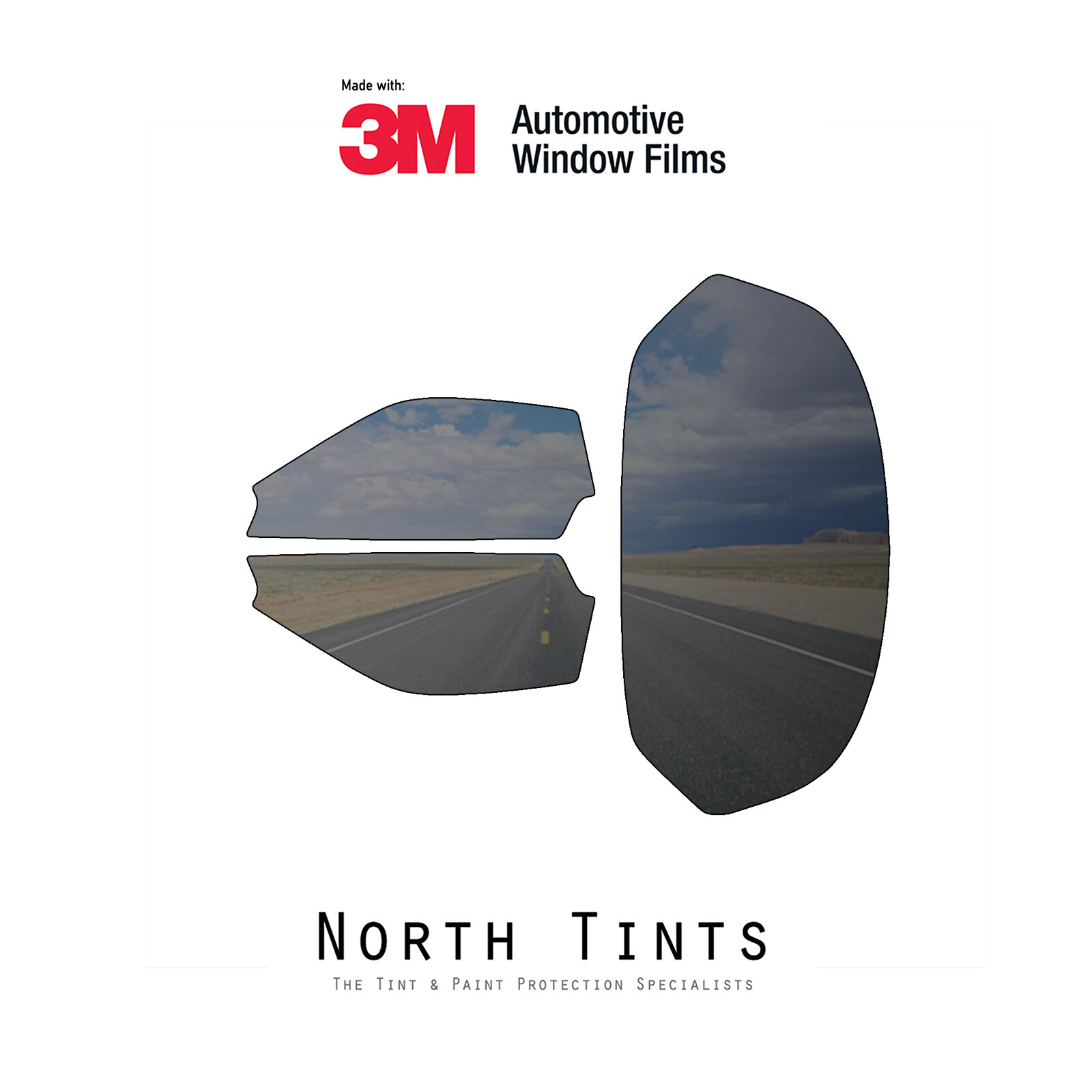 3M COLOR STABLE PreCut Window Tint Glass Film for Acura NSX 1991-2005