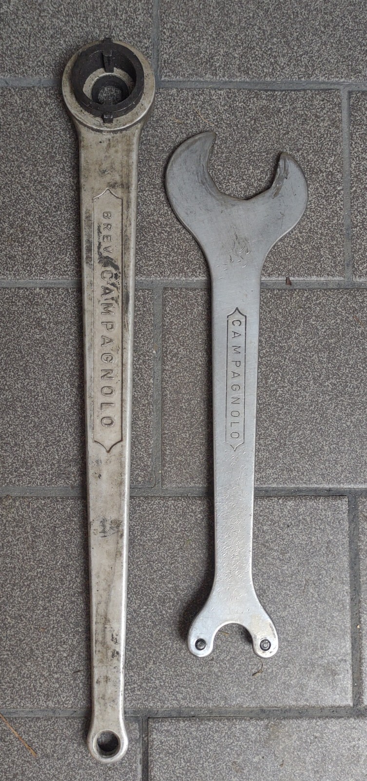 Vintage CAMPAGNOLO Headset - BB Pin Spanner Freewheel Remover Whrenches ...