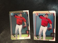 2015 Bowman Draft #89 Tate Matheny 15 count lot 4 chrome 11 base Boston Red Sox