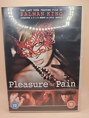 Pleasure Or Pain - Dvd - Rare OOP - Like New - Free Ship - #92