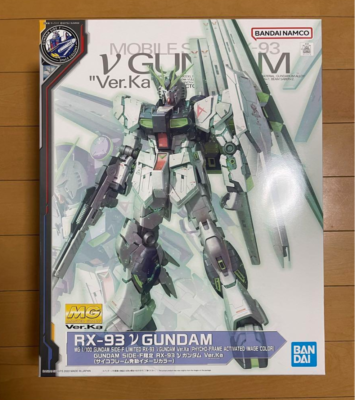 BANDAI MG 1/100 GUNDAM SIDE-F LIMITED RX-93 Nu Î½ GUNDAM Ver.Ka