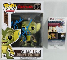 ZACH GALLIGAN SIGNED GREMLINS FUNKO POP VINYL FIGURE AUTOGRAPHED RARE +JSA COA