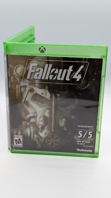 Fallout 4 (Xbox One, 2015) With Manual 