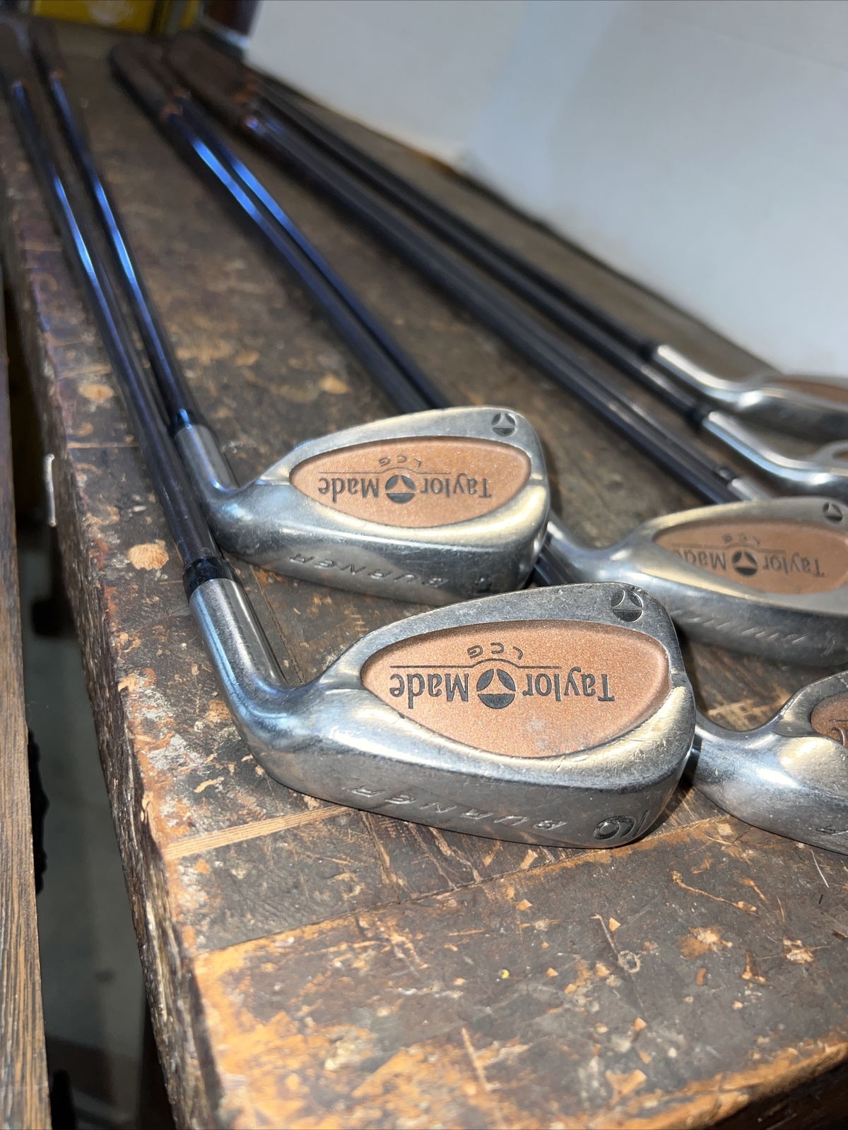 TaylorMade Burner LCG Iron Set 2SW Graphite Bubble 2 R80 Right Mens 3