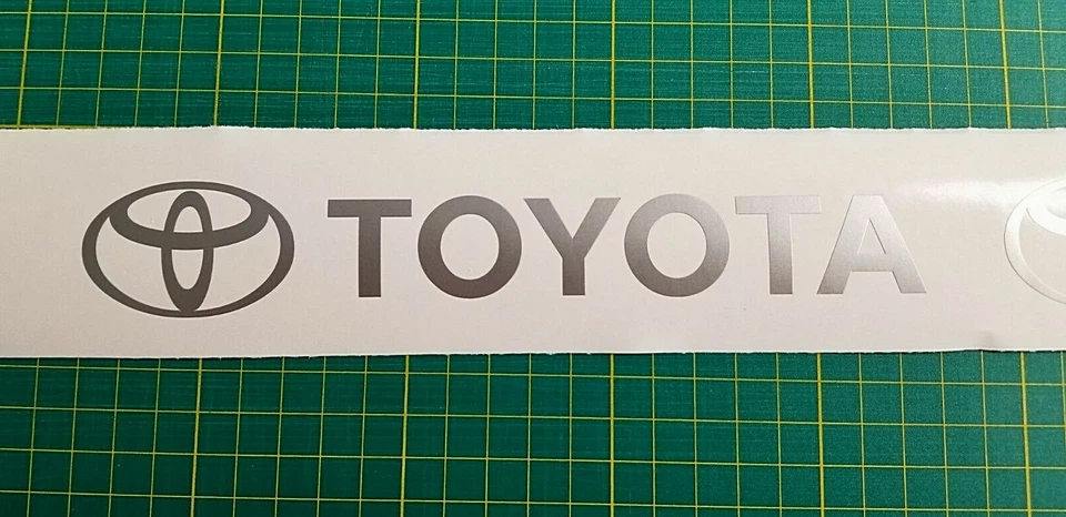 2pcs Toyota logos decals for Tundra Supra MR2 Celica Corolla FJ 4Runner Tacoma - Image 3 of 3