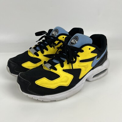 Womens Nike Air Max2 Light CJ7980-700 Chrome Yellow/Light Blue
