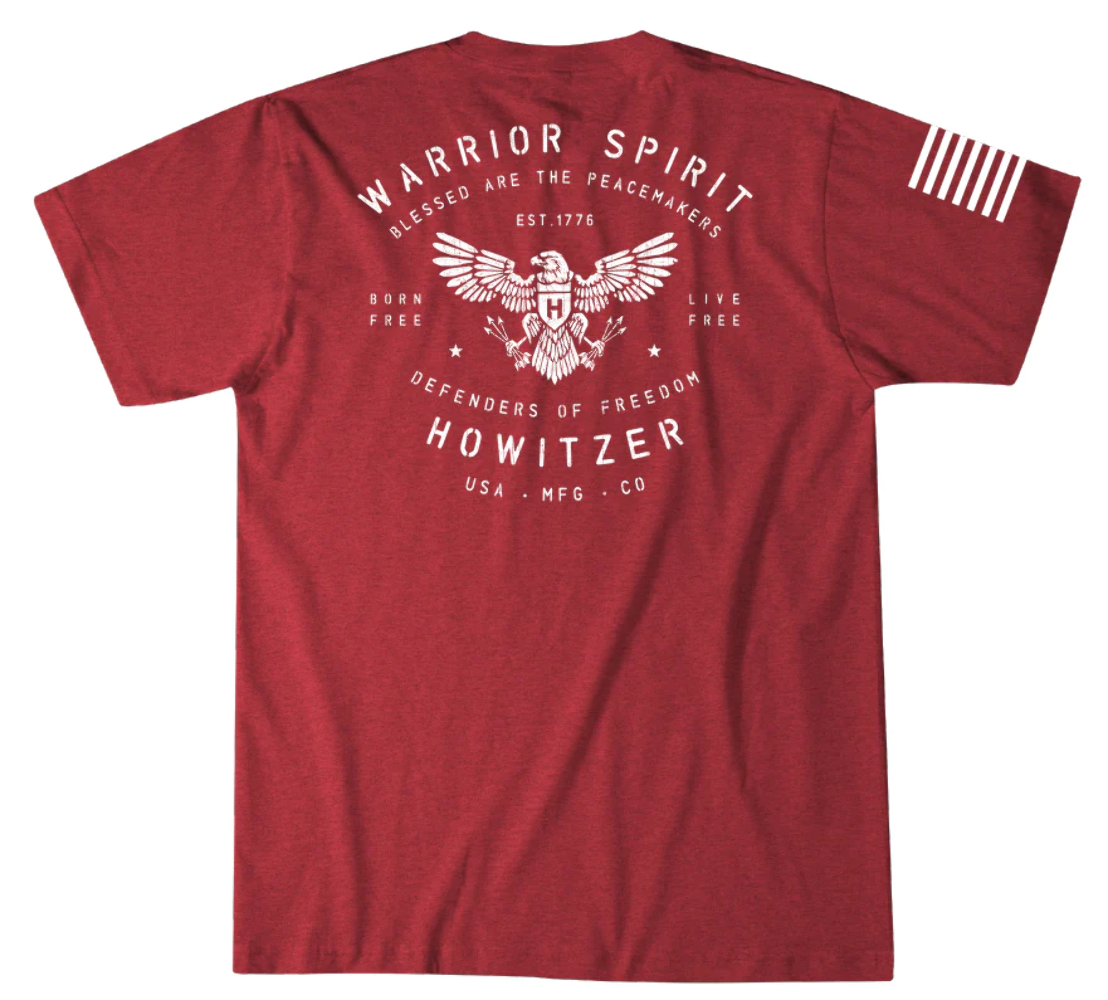 Howitzer Style Boy's T-Shirt Defender Spirit Military Grunt MFG