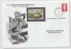 1/8/1994 France FDC - WW II - U.S. Forces Enter Brittany