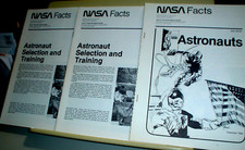 NASA FACTS 1982 3 ASTRONAUT SELECTION TRAINING Astronauts