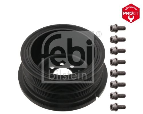 Febi 33614 Riemenscheibe Entkoppelt FüR Kurbelwelle Mit Schrauben Prokit-image