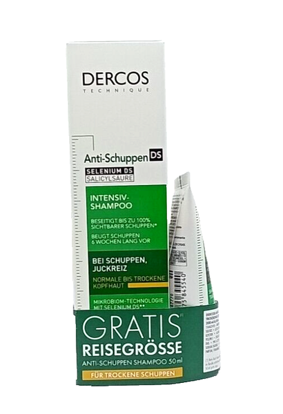 Vichy Dercos Anti-Schuppen Shampoo Trock.Kopfhaut ( 200 Ml )+( 50Ml)Pzn 11162585-image
