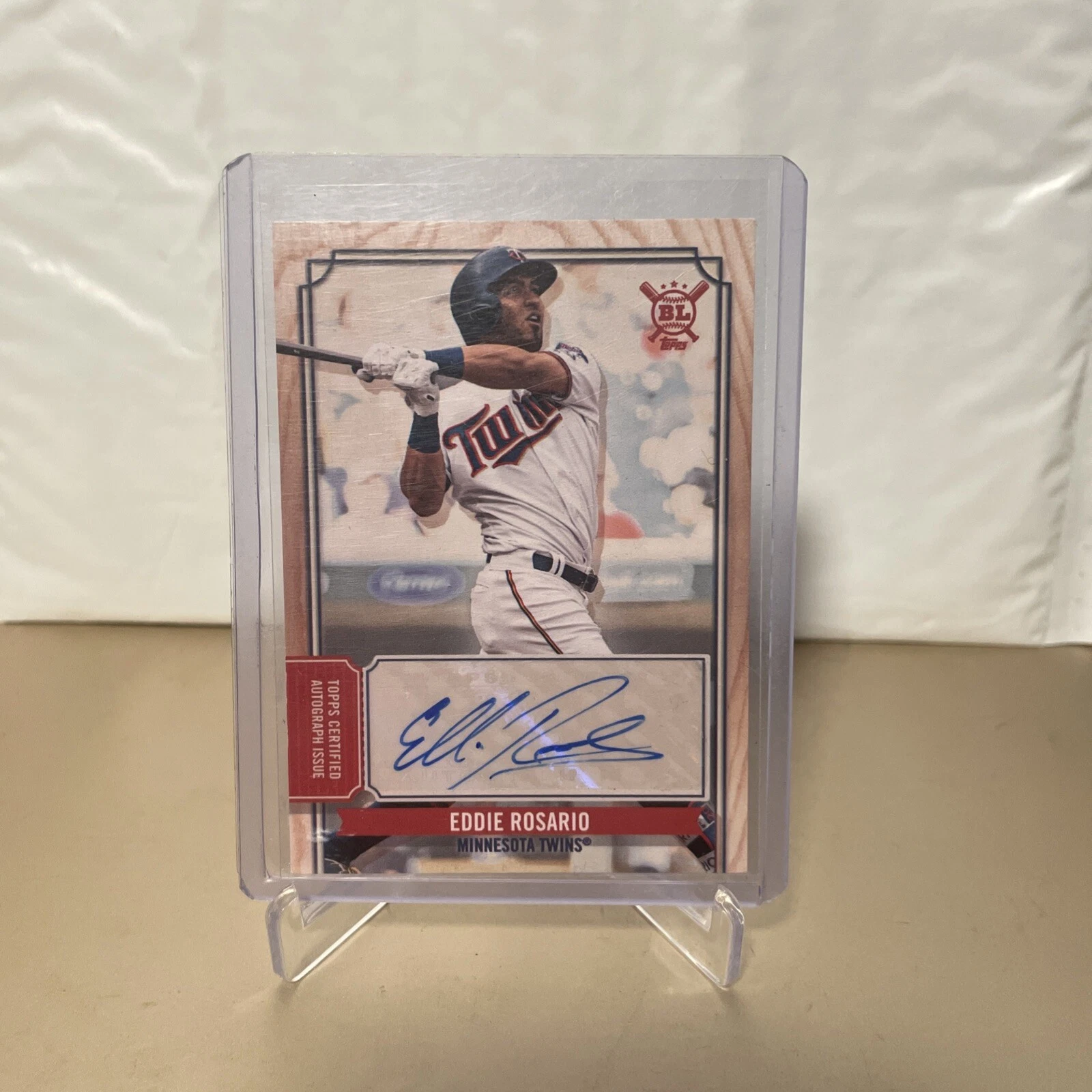 2019 Topps Big League - Big League Autographs #BLA-ER Eddie Rosario (AU)