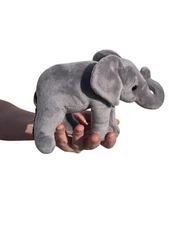 9.5 Inch Plush Elephant By Wildlife Artists 