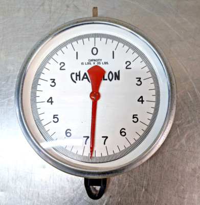 John Chatillon & Sons Model 593 S ~ Hanging Scale 15 LBS X 05 LBS