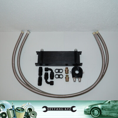 Ölkühler Kit Komplettset 16 Reihen VW Golf Corrado Passat G60 G40 Jetta Polo