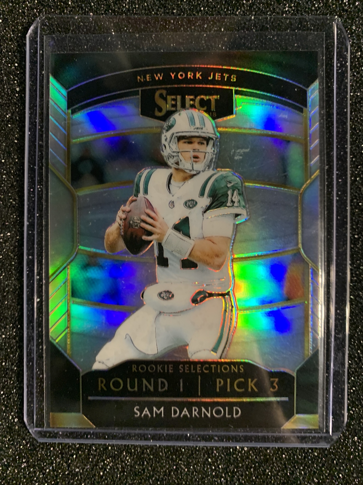 2018 Select Rookie Selections Prizm #RS3 Sam Darnold RC - New York Jets