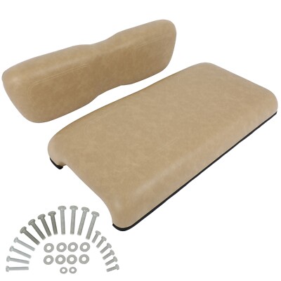 Tan Golf Cart Front Seat Cushion Set For Club Car DS High Quality