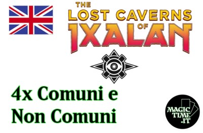 4x Common und Uncommon SET - Die verlorenen Höhlen von Ixalan LCI mtg ENG