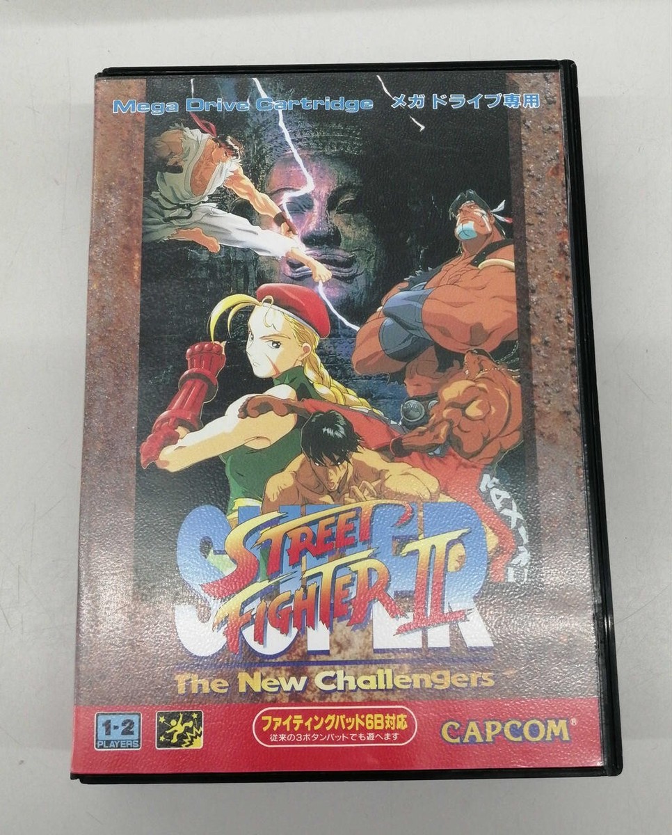 Street Fighter 2: The New Challenger Mega Drive Japanes | eBay