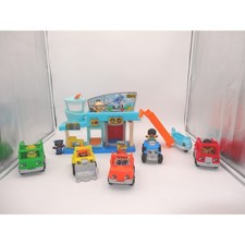 Fisher-Price Little People Toddler Playset Activity Vehicles Airport 5 Gift Set