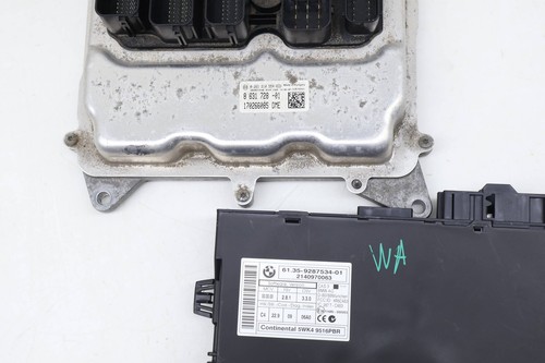 BMW Z4 28I E89 2.0L - ECU DME / CAS3 Theft Locking Module / LOCK Cylinder W/ KEY - 第 2/6 張圖片