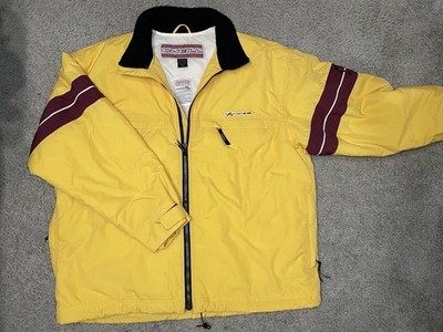 O'Neill Yellow Burgundy Waterproof Insulated Parka Jacket XL Men's Surfwear