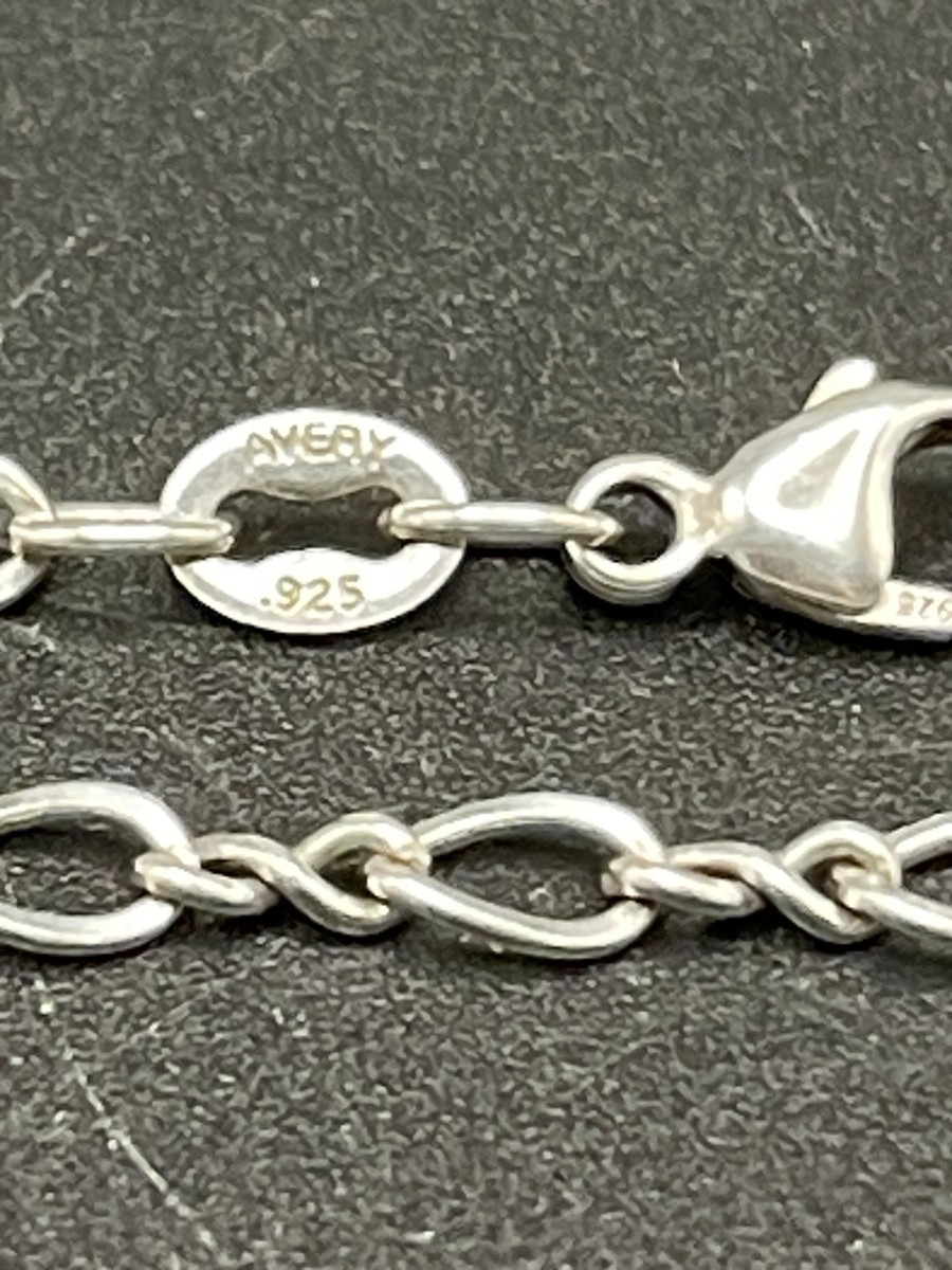 James Avery Signed Sterling Silver Chain • Avery .925 Hallmark • 9 3/4” • 2.6 View 5