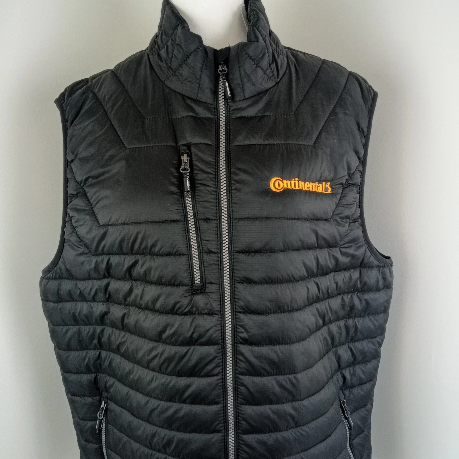 Stormtech Vest Continental Tyres Puffer Vest Thermal Shell Black Mens XL