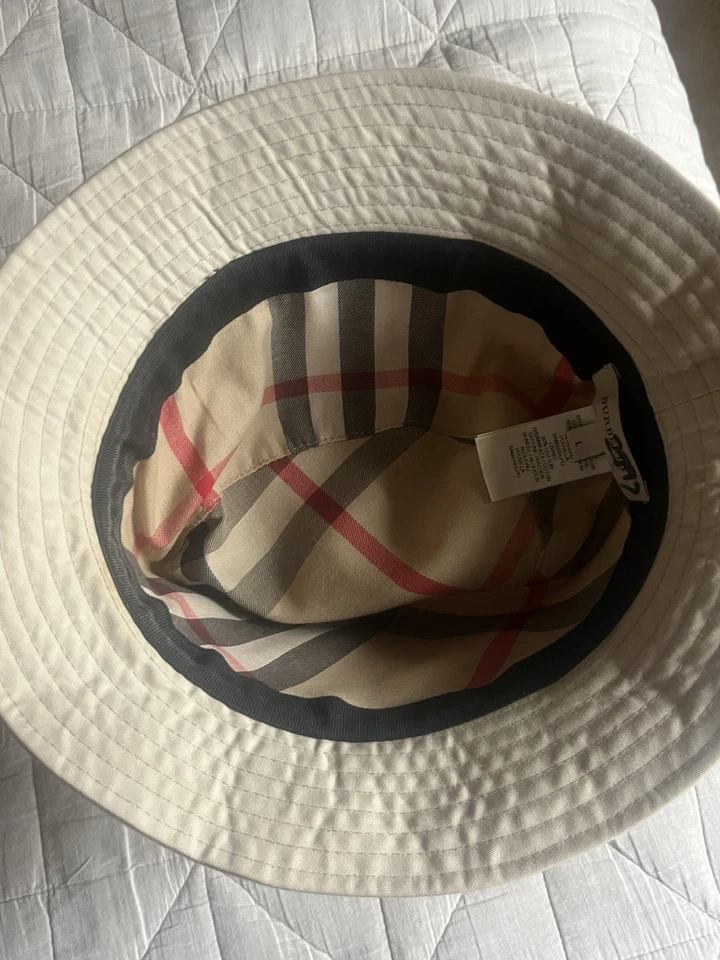 博柏利棉质斜纹水桶帽,尺寸 L — 第 3/4 张图片
