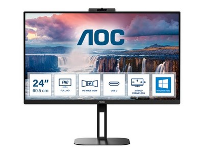 AOC Value-line V5 series LED-Monitor 61 cm 24'' 23.8'' sichtbar 1920 x 1080 Full