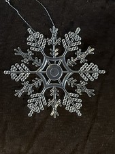 Kurt Adler Snowflake Ornament - Reserved for D G