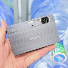 Sony Cybershot DSC-T700 10.1MP Digital Camera 4x Optical Zoom Grey English