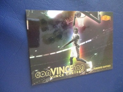 1999- 00 Flair Showcasing Vince Carter ConVincing #9 C Toronto 