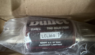 NEW Eaton Edison LCL800 Time Delay Fusegear, sealed MFG Packaging.