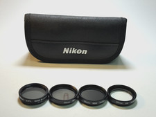 Nikon 28mm ND4 ND8 UV CPL Filter Set for Coolpix 800 880 950 990 995 4500 Wallet