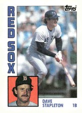 1984 Topps #653 Dave Stapleton