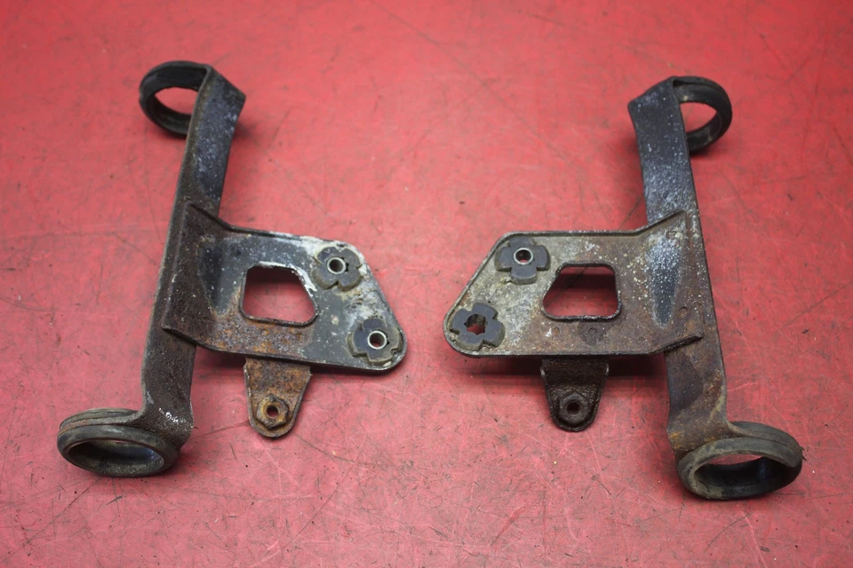 Par de soportes de faros izquierdo derecho Suzuki DR200SE 1997 Foto 2 de 4
