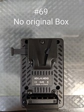 Fully decoded V-Mount Battery to BP-U Series Conversion Adapter Plate For Sony