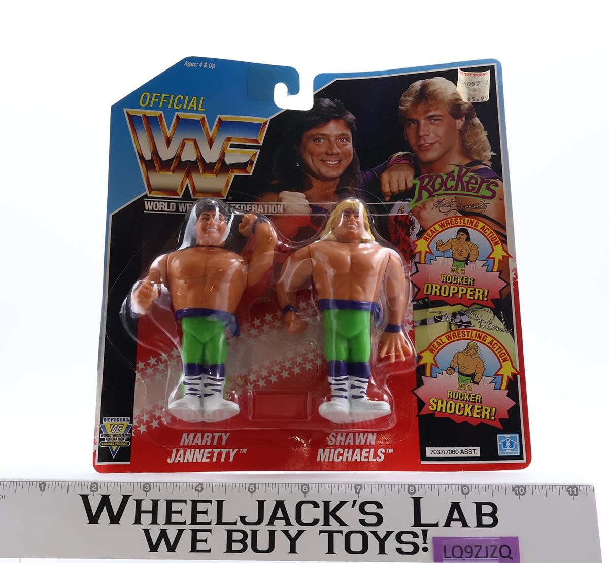 The Rockers Marty Jannetty Shawn Michaels WWF Wrestling 1991