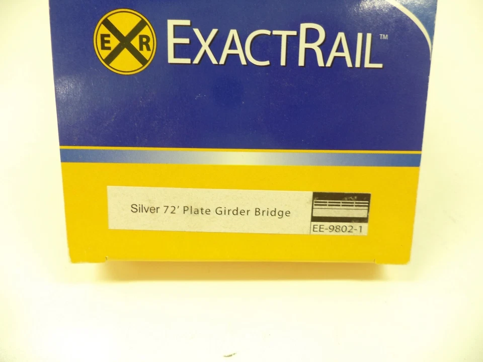 Exact Rail Ho 9802-1, Silver 72' Plate Girder Bridge - Image 2 of 4