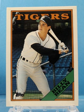 1988 Topps Tiffany #267 - Billy Bean RC - Detroit Tigers - Near Mint