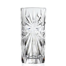 Bicchieri long drink RCR Oasis, set 6 bicchieri bibita in vetro sonoro superi...