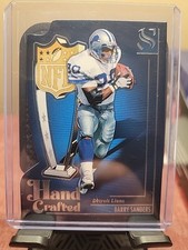Barry Sanders 2025 Panini Silhouette Hand Crafted SP Detroit Lions No. 8 🦁